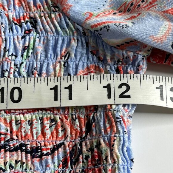 Mi Ami Women's Long Sleeve Floral Small Blouse - Picture 8 of 12